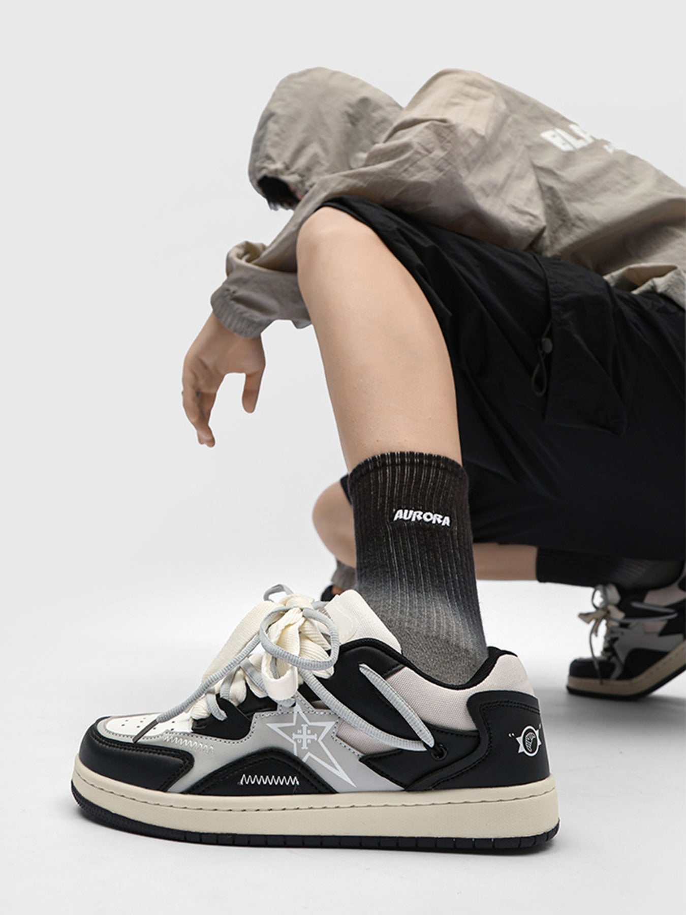 Chaussures de couple confortables et décontractées à motif pentagramme TheSupermade - 1708