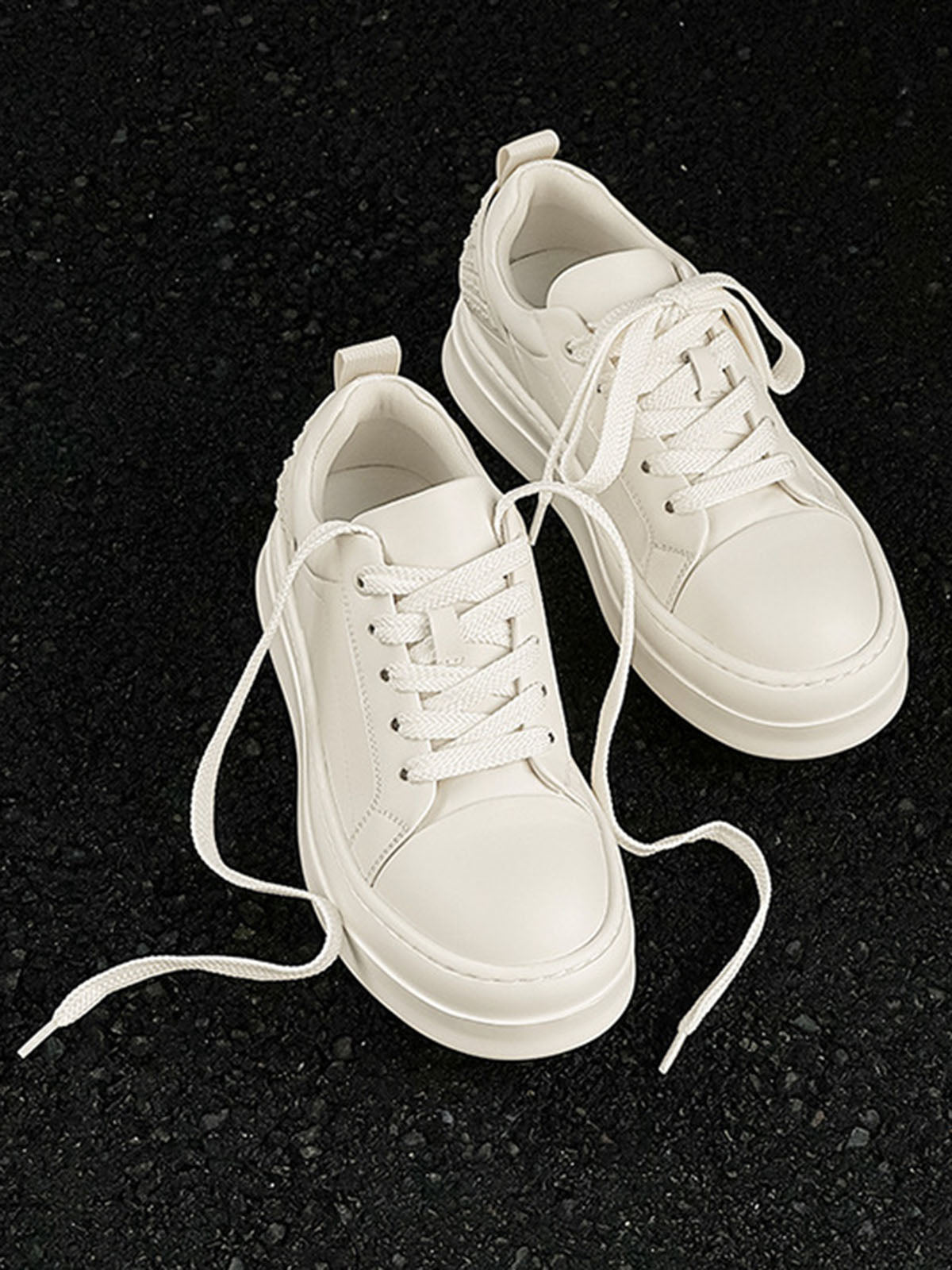 Thesupermade Cut Square Platform Sneakers