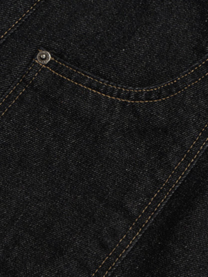 Cleanfit Buckle Belt Baggy Jeans