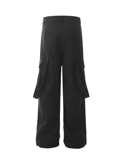 Pantalon cargo décontracté multi-poches Thesupermade