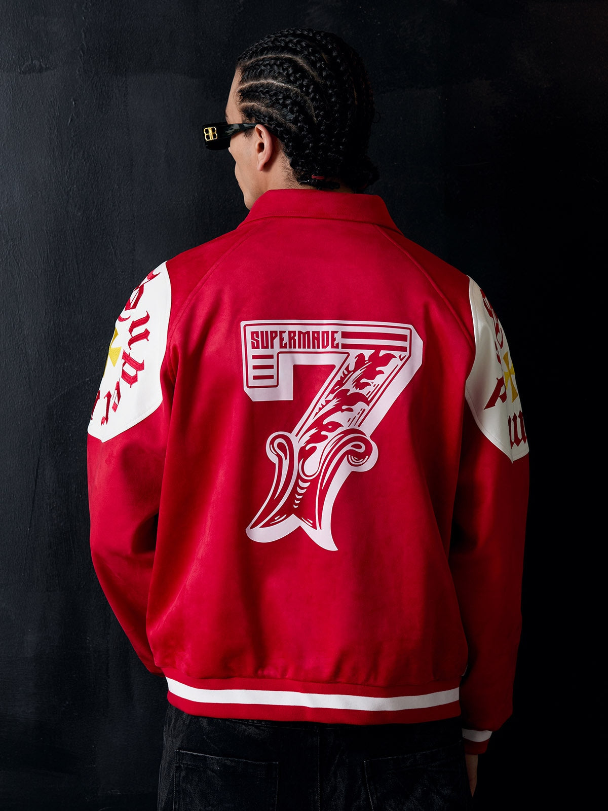 Original Collegejacke in Kontrastfarbe – 2349