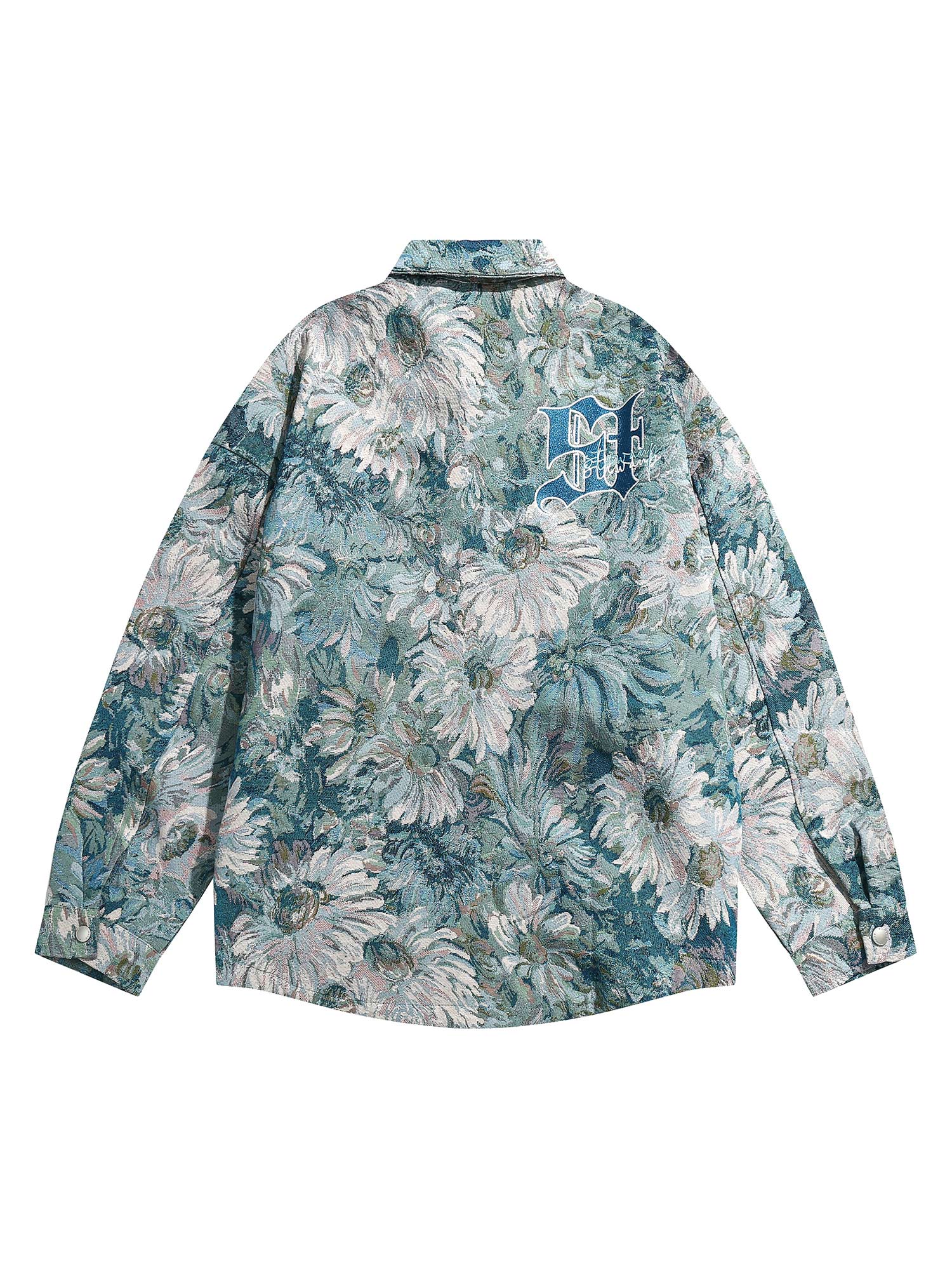 Thesupermade – High Street – Jacquard-Jacke mit Stickmuster 