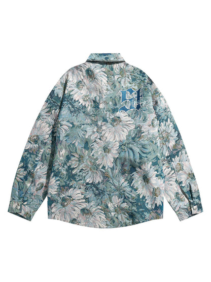 Thesupermade – High Street – Jacquard-Jacke mit Stickmuster 