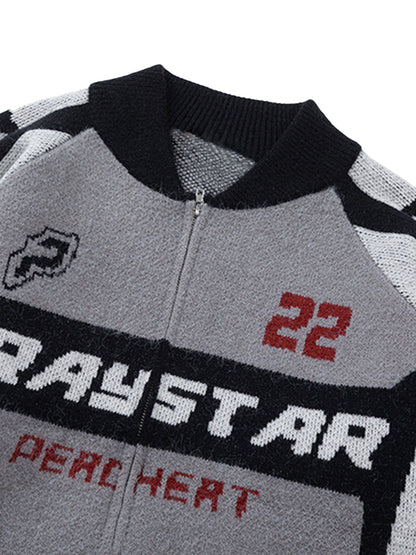Thesupermade – Retro-Renn-Bomberjacke