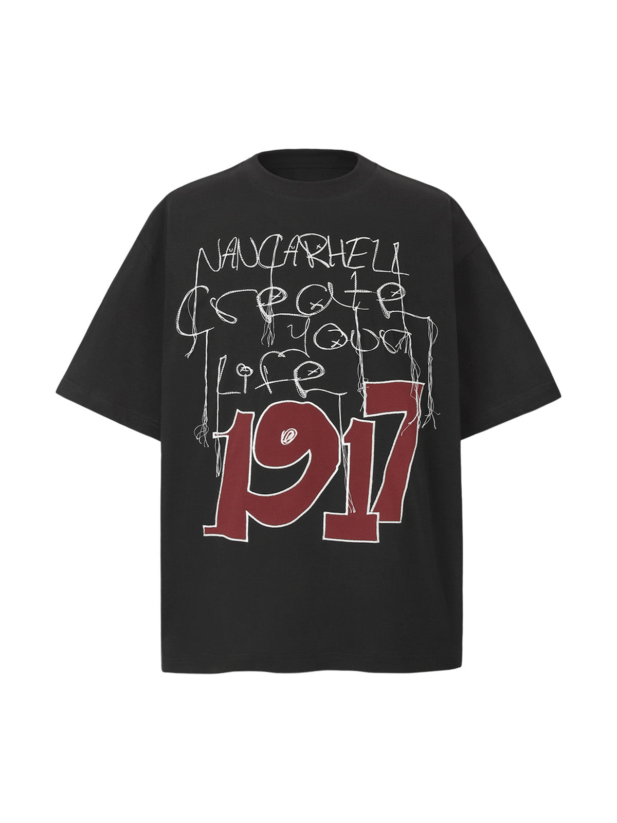 Letter Print Short Sleeve T-Shirt