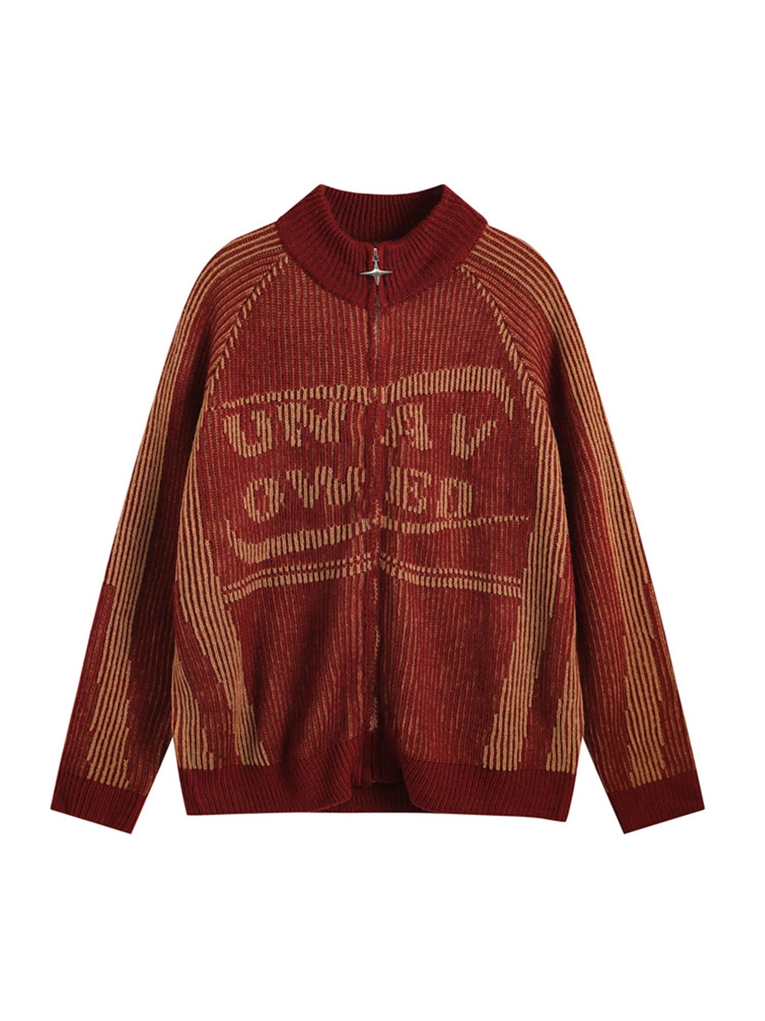 Cardigan à col montant et pull zippé Thesupermade