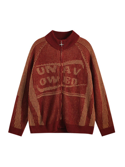 Cardigan à col montant et pull zippé Thesupermade