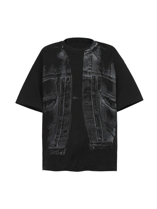 Retro Graphic Print T-Shirt