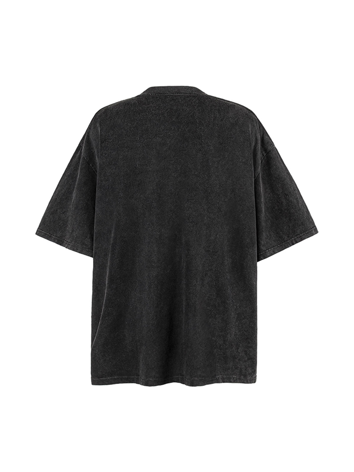 T-shirt oversize à imprimé graphique délavé