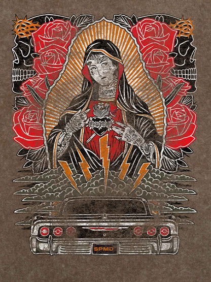 Original Vintage Virgin Mary Graphic T-Shirt