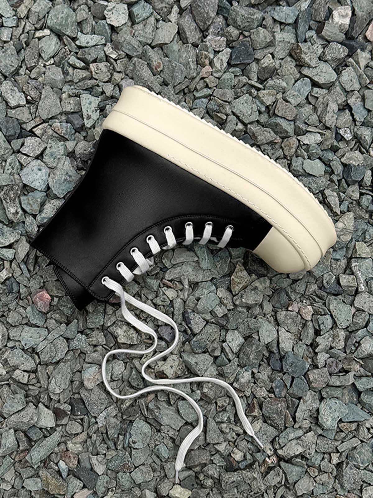 Baskets montantes à plateforme et fermeture éclair latérale TheSupermade - 2273