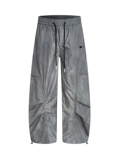 Pantalon drapé de parachutiste rétro