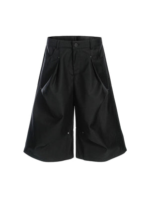 Cleanfit High Waist Baggy Cropped Trousers