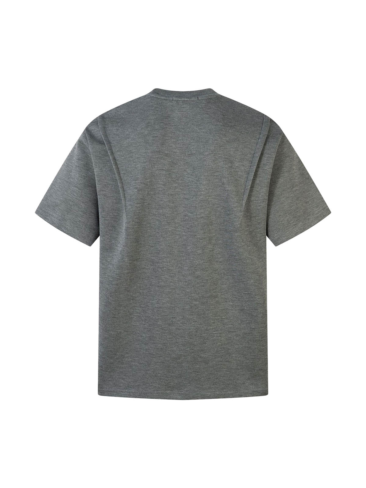 T-shirt fonctionnel plissé à rivets rétro