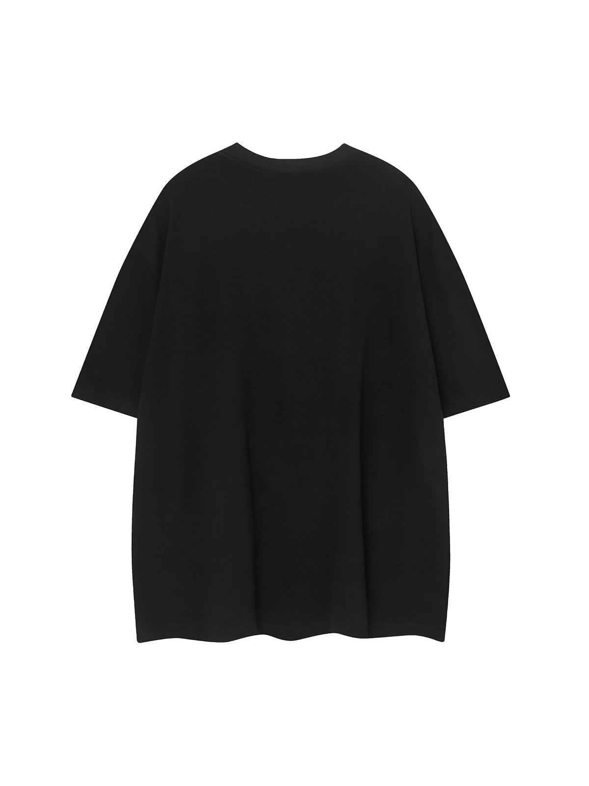 Street Retro Fur Patchwork T-shirt