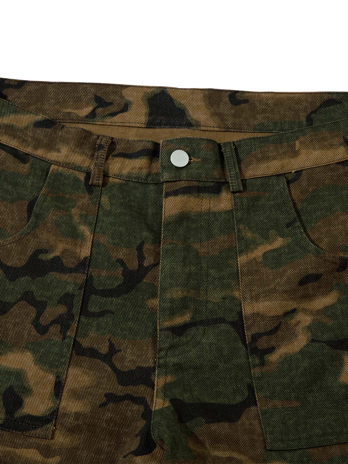 Thesupermade Street Camouflage Multi Pocket Tracksuit