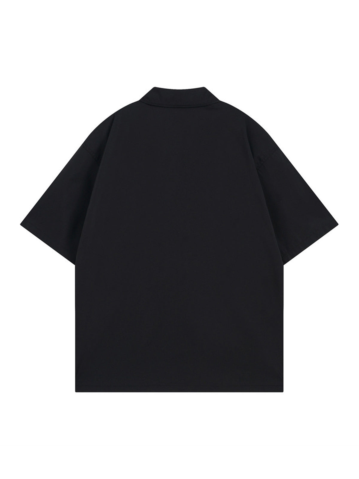 Racing Style Oversized Short Sleeve Shirt