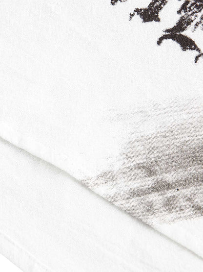 Kurzärmliges Hemd mit Dobermann-Print