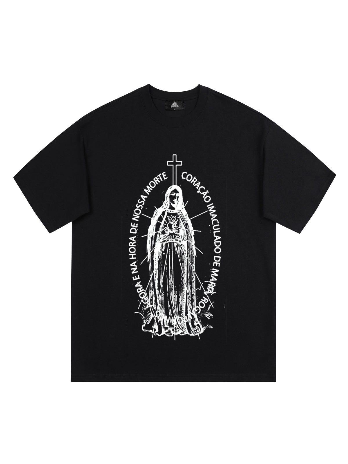 Original Retro Kreuz Religiöse Ikone T-Shirt