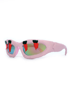 Fun Carrot-Embellished Sunglasses