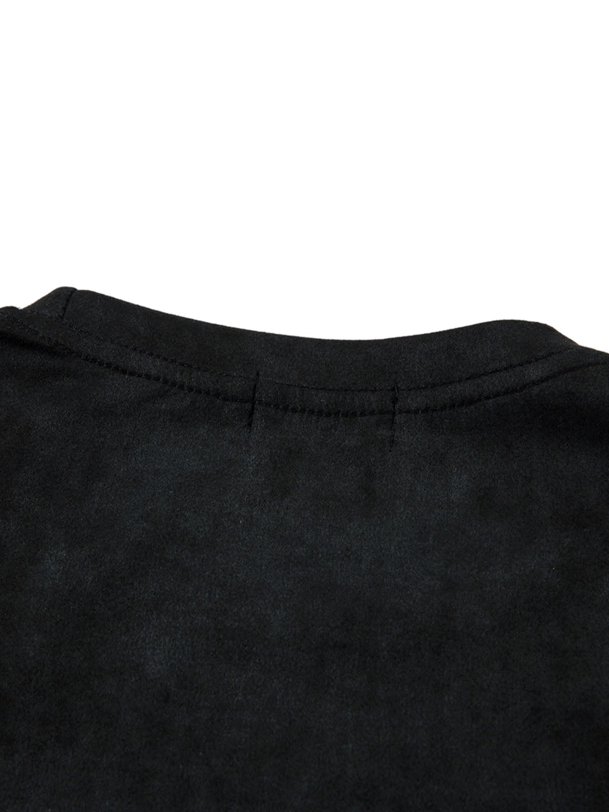 T-shirt oversize à imprimé graphique en daim