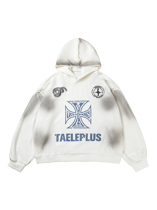Thesupermade Cross Graphic Hoodie - 2192