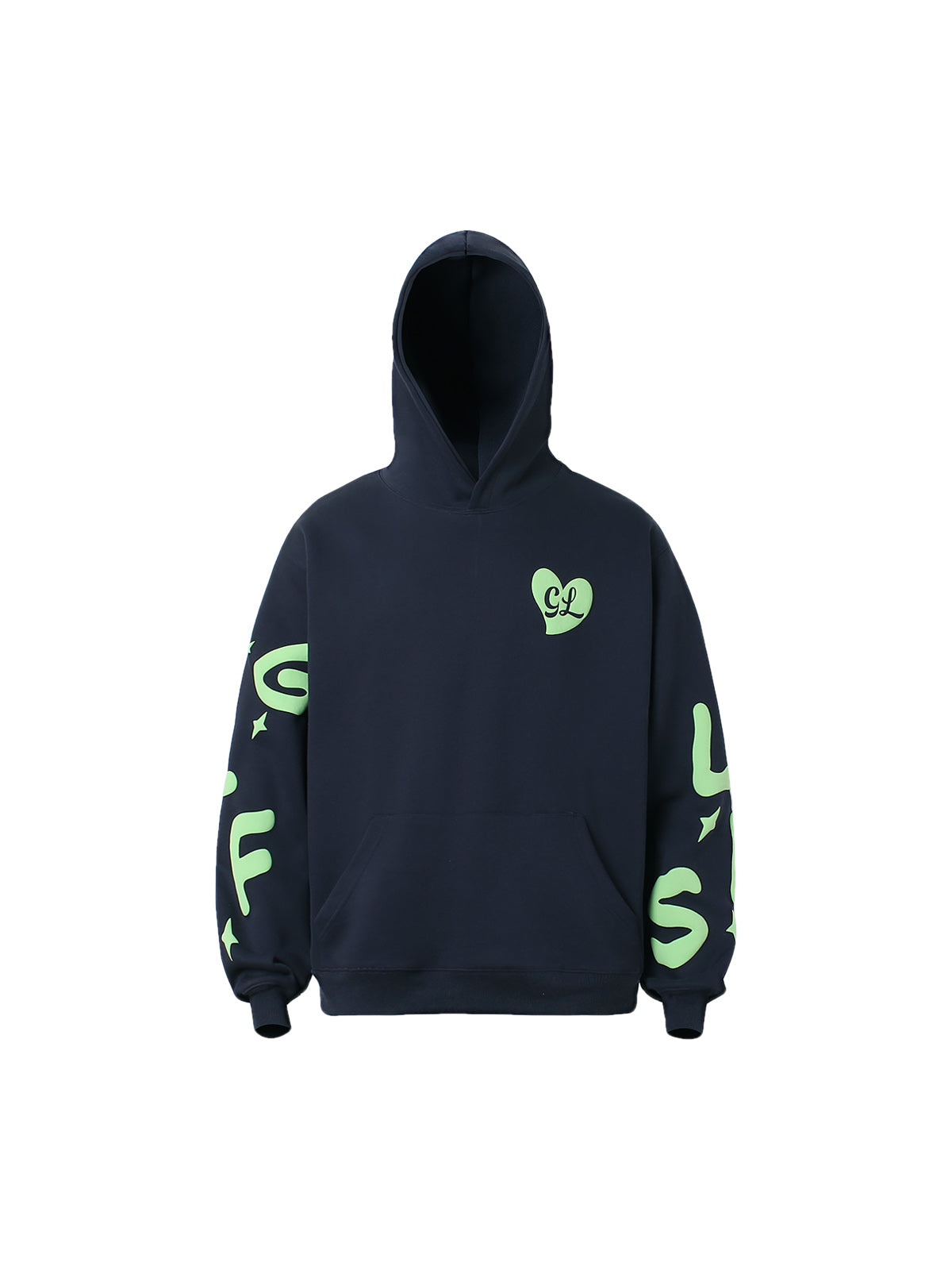 Thesupermade Foam Letter Hoodie