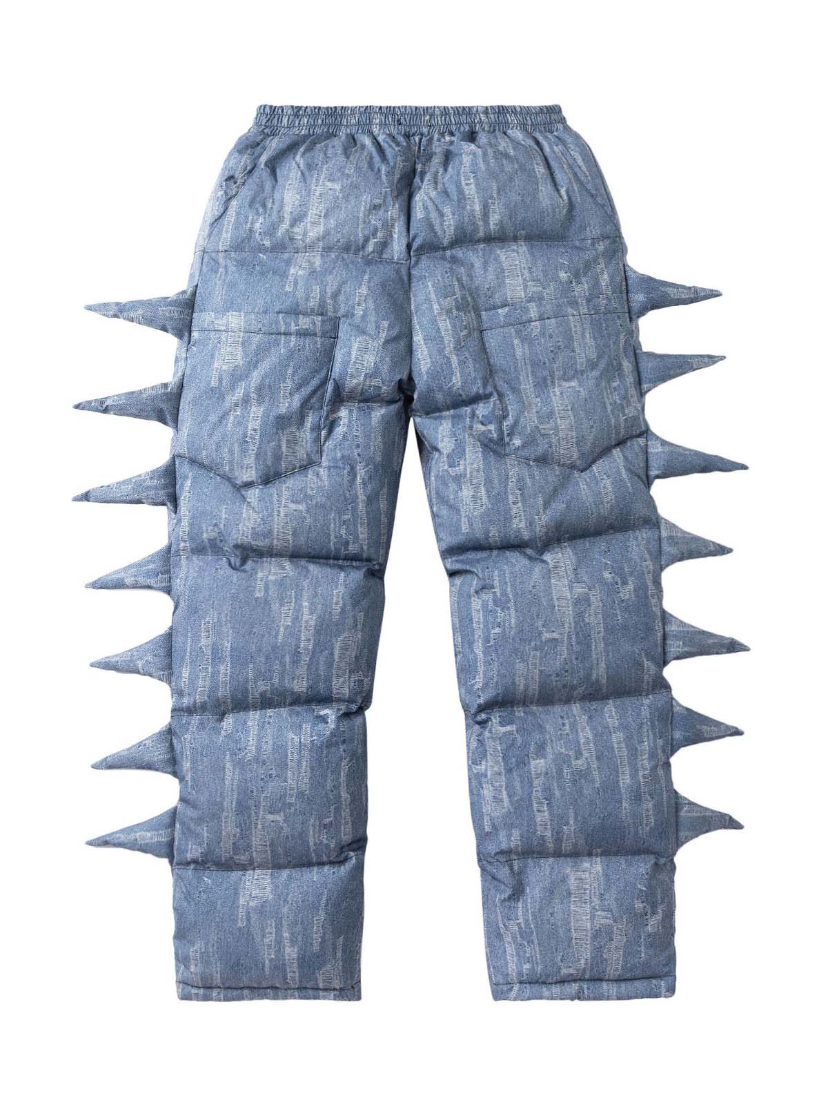 Pufferhose mit mehrfarbigem Horn