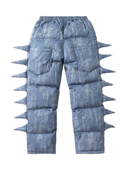 Pufferhose mit mehrfarbigem Horn