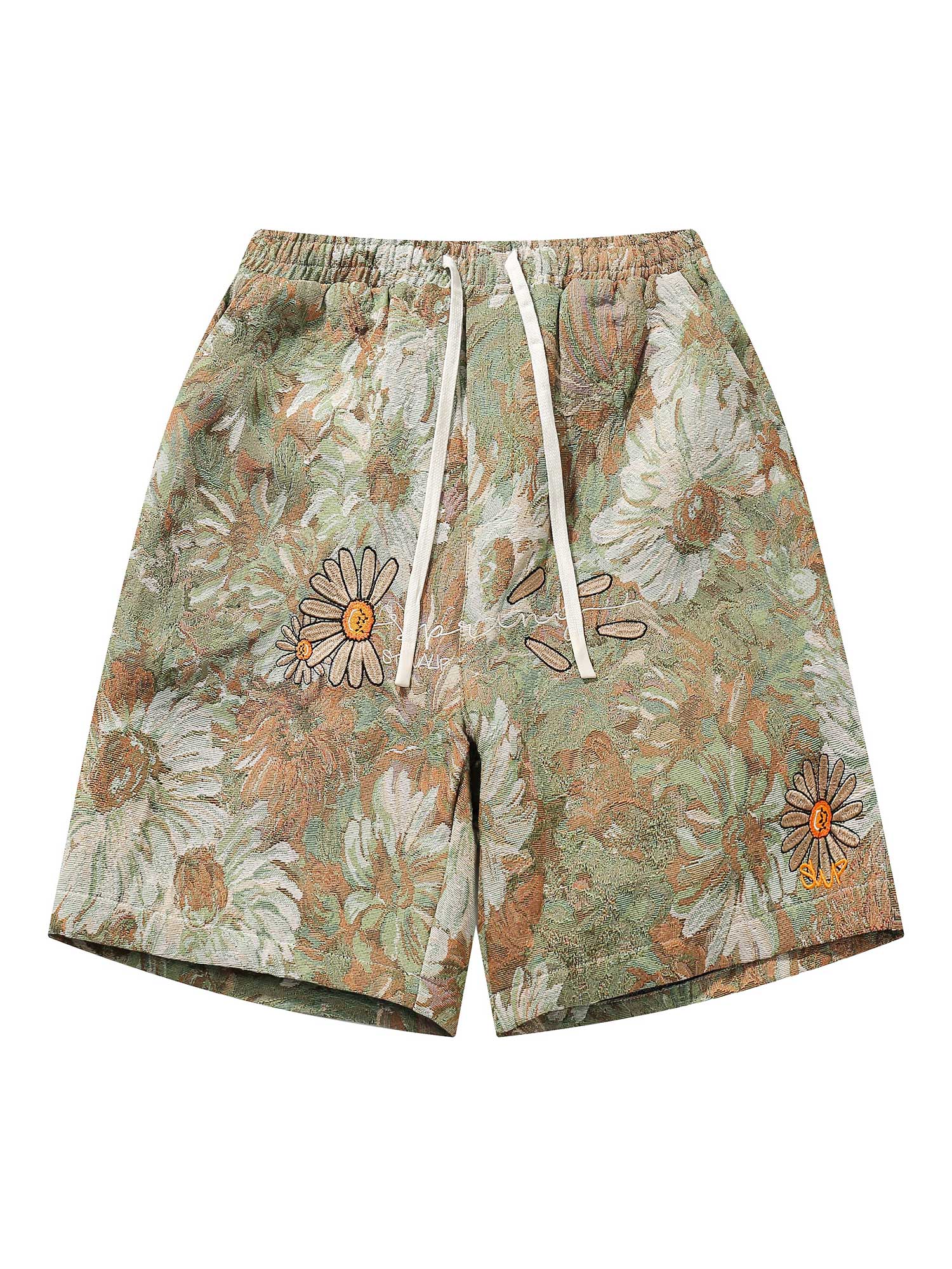Thesupermade – High Street – Shorts mit Jacquard-Stickerei 