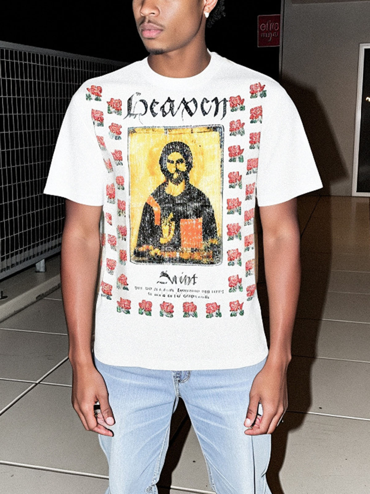 Heaven Floral Graphic T-Shirt