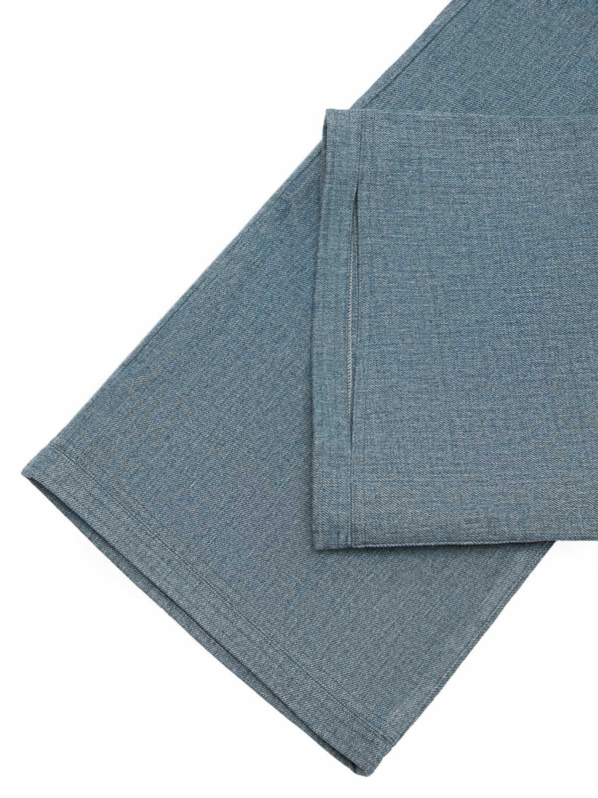 Jean baggy original à imprimé gestuel
