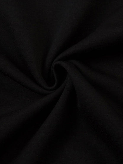 Retro Rivet Pleated Functional T-shirt