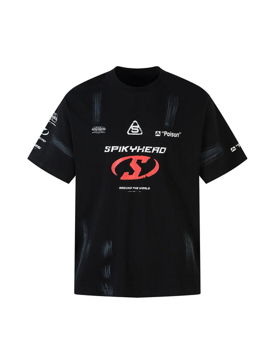 T-shirt imprimé Wasteland Style Heavy Dirty Dyed