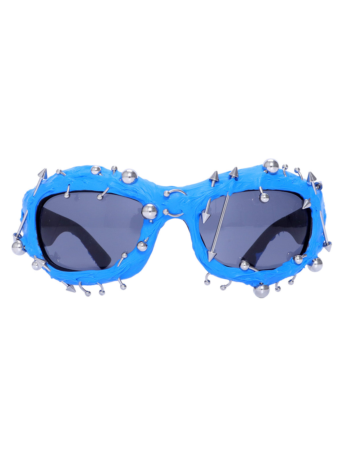 Lunettes de soleil style punk rivetées