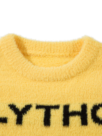 Thesupermade Letter Graphic Sweater