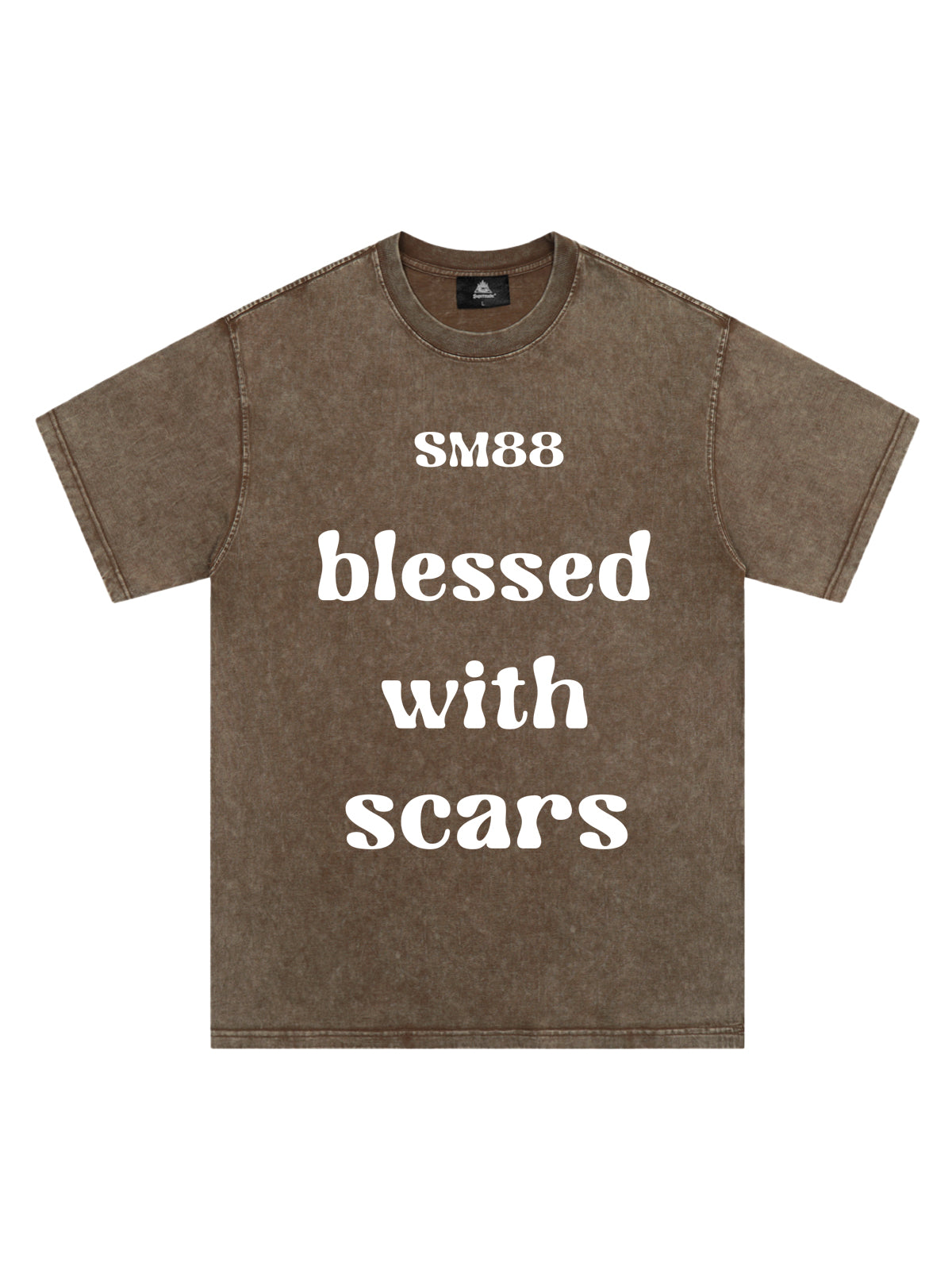 Original "Blessed With Scars" Slogan T-Shirt