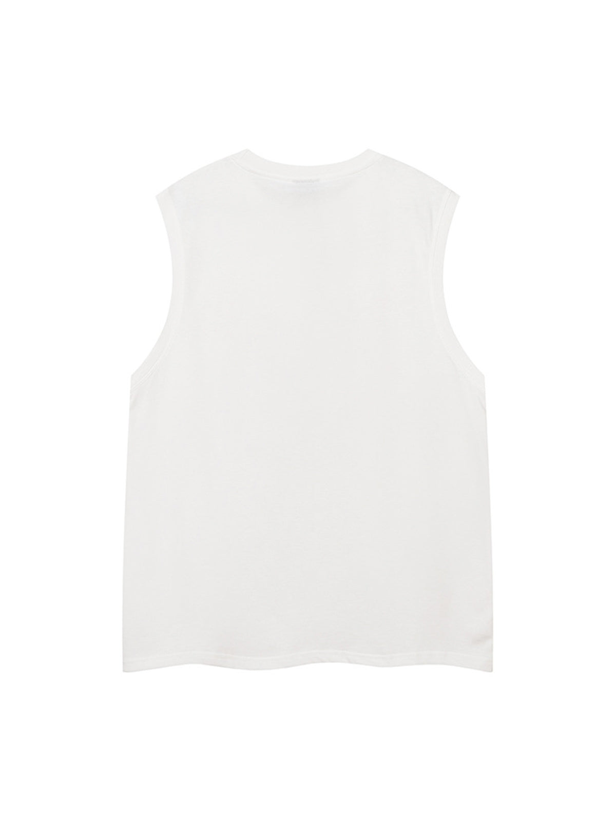 Street Retro Star Chain Print Vest
