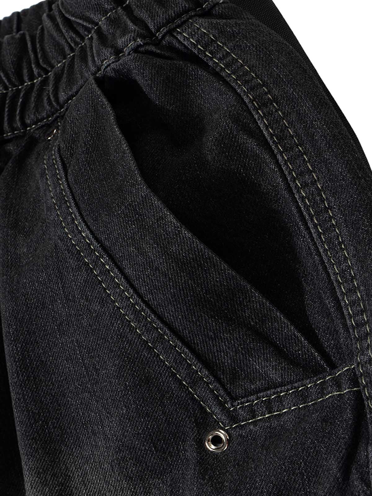 Street RO – Cargo-Jacke aus gewaschenem Denim