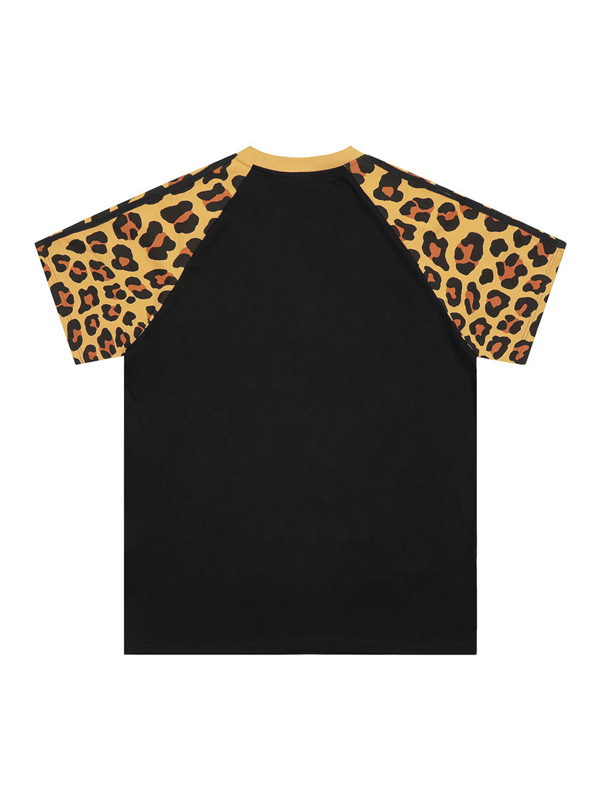 T-shirt à manches raglan imprimé guépard