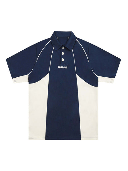 Poloshirt „Street“ mit Kontrasteinsätzen