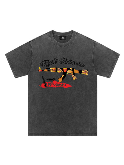 Original Funny AK Graphic Print T-shirt