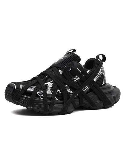 Thesupermade High Street Freizeit-Sneaker zum Schnüren – 2342