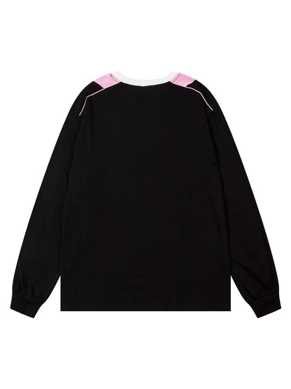 Thesupermade Racing Oversized Long Sleeve T-shirt