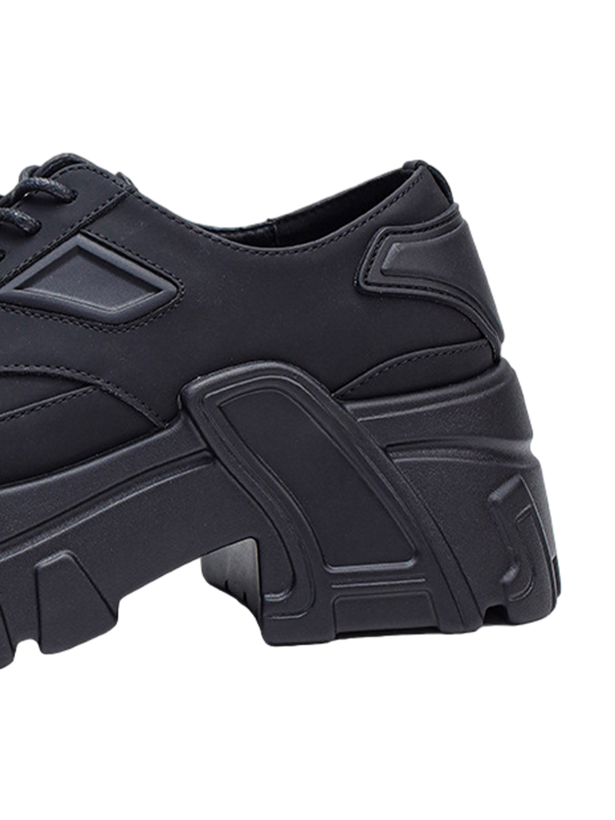 All-Black Platform Shoes