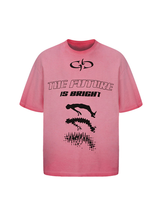 T-shirt graphique « L'avenir est prometteur »
