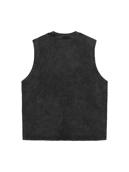 Original Printed Eagle Graphic Tank Top Vest