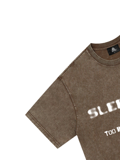 Orginal Phantom Letter Cross Print T-shirt
