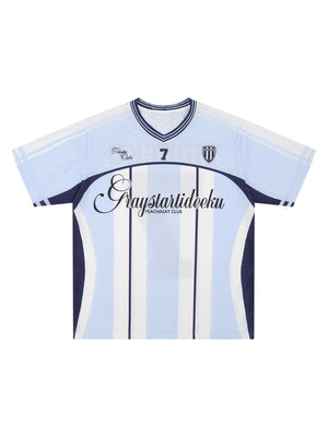 Stylish Striped Sports Jersey T-Shirt