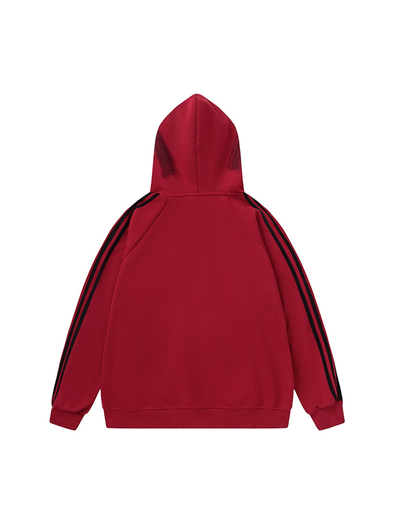 Thesupermade – Kapuzenpullover mit schmutzigem Pinselstrich und Graffiti